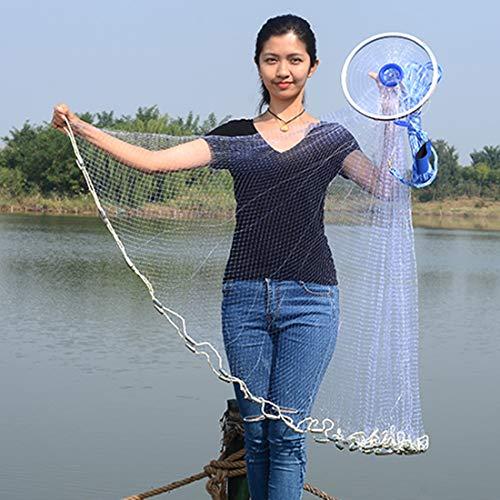 Buy sac taske Cast net Cast net Beginner gimmick net Hand throw net Cast  net Fishing River fishing & throwing instructions (3.6m nylon) from Japan -  Buy authentic Plus exclusive items from