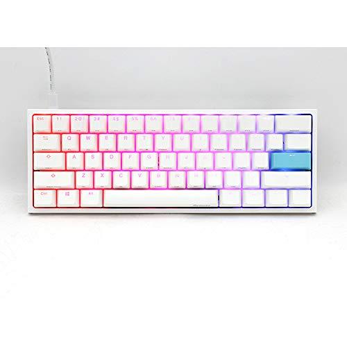 Buy Ducky One 2 Mini Pure White RGB 60% version Silver Shaft from