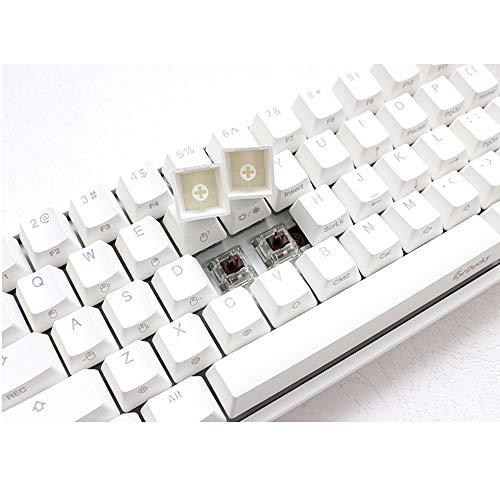 Buy Ducky One 2 Mini Pure White RGB 60% version Silver Shaft from