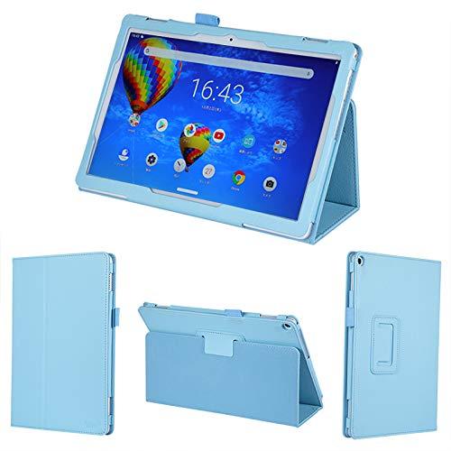 wisers Lenovo Softbank Tab5 801LV Case with Touch Pen and Protective Film  Lenovo Softbank Tablet Cover [New 2019] Sky Blue