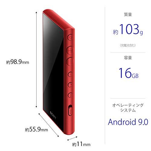 Sony Walkman 16GB A 系列NW-A105HN：兼容高分辨率/ MP3 播放器/ 藍牙