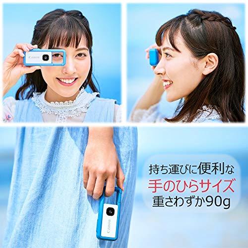 Canon Camera iNSPiC REC BLUE Blue (Small / Waterproof / Durable) Wearable  Camera FV-100 BLUE