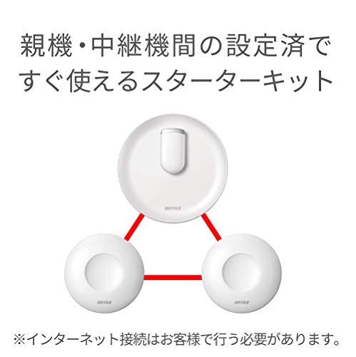 BUFFALO WiFi 無線LAN AirStation Connect 父單元+ 2 專用中繼器套裝