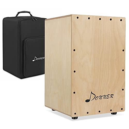 Amazon.com: Donner Cajon Box Drum,Percussion instrument Full