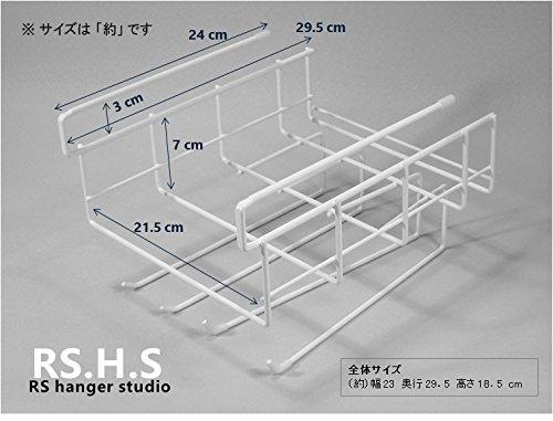 ラップホルダー＆キッチンペーパーホルダー(片手でカット)＆ふきん掛け ホワイト 穴あけ不要 18-8ステンレス製 ネジ止め不要 日本製 - 日本の商品を世界中にお届け  | ZenPlus