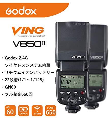 日本正規代理店 Godox Ving V850II スピードライト ストロボ GN60 1