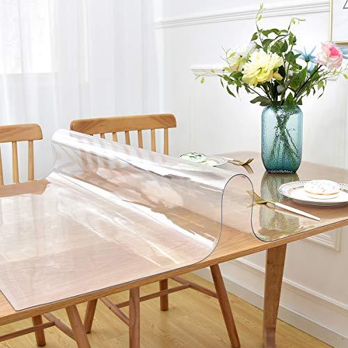 Buy Transparent tablecloth Timoise PVC vinyl mat Dustproof / waterproof /  durable / heat resistant table mat Rectangular table cover Size selectable  from Japan - Buy authentic Plus exclusive items from Japan