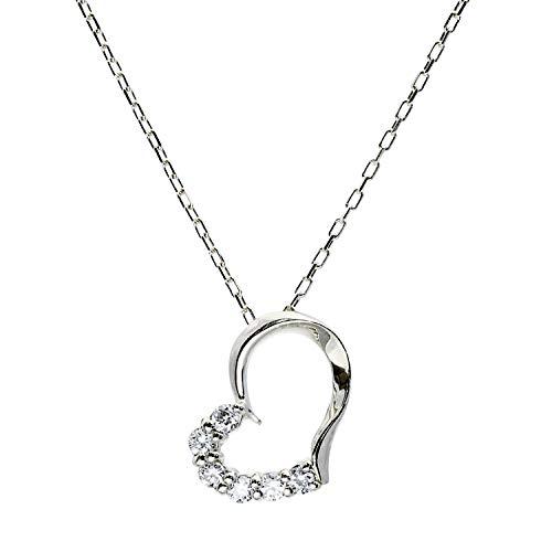 Buy [Lara Christie] LARA Christie Open Heart Necklace Diamond 0.1