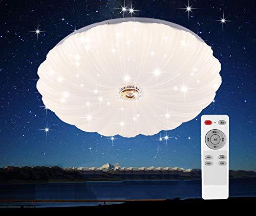 LED シーリングライト 星空効果 30W 6~8畳 無段階調光調色タイプ