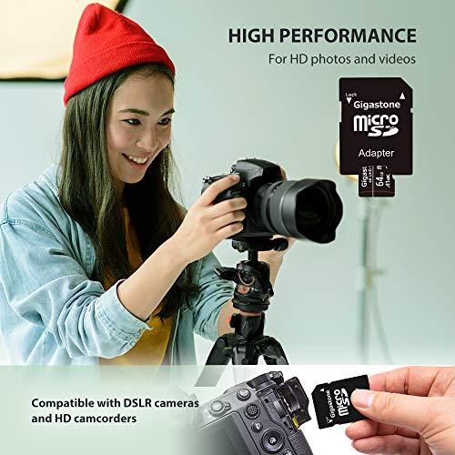 Gigastone マイクロSDカード 64GB 2個セット Micro SD card SDアダプタ付き U3 C10 SDXC 90MB/S 4K  Ultra HD 撮影 - 日本の商品を世界中にお届け | ZenPlus