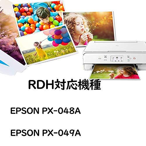 Buy EPSON Epson PX-049A RDH-4CL compatible ink cartridge for PX-048A (4BK  2C 2M 2Y) Increased version colors 10 pieces set With IC chip that  can display the remaining