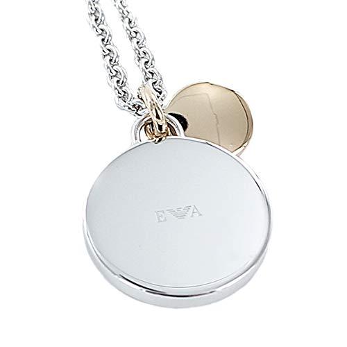 [Emporio Armani] EMPORIO ARMANI Necklace Pierce Pendant Fashion Jewelry  Accessories Men's Women's Pink Gold Silver EG3374040 [Parallel import goods]