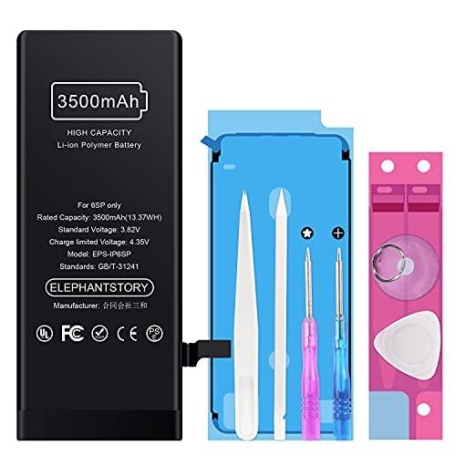 For iphone 6s plus バッテリー 交換 大容量 3500mAh PSE 認証済