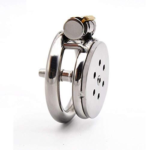 Buy New Stainless Steel Men Flat Chastity Lock Locked Chastity Device Cock  Cage Escape Chastity Cage Restraint Couple Slave SM Sex Toy from Japan -  Buy authentic Plus exclusive items from Japan