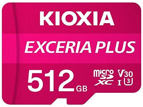 KIOXIA microSDHC / microSDXC UHS-I memory card (512GB) EXCERIA PLUS  KMUH-A512G