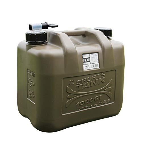 ウォータージャグ ウォータータンク 10L 水 タンク ポリタンク タンゲ化学工業 キャンプ アウトドア サーフィン おしゃれ 日本製 防災 防災用品  蛇口 コック付き ウォーターサーバー ミリタリー (1. ウォータージャグ単品) 日本の商品を世界中にお届け ZenPlus