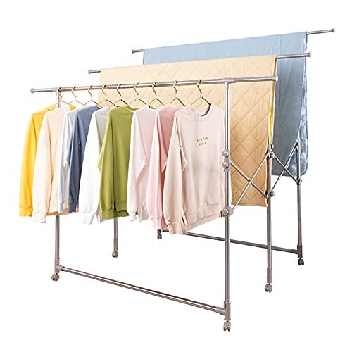 Telescopic folding best sale drying rack