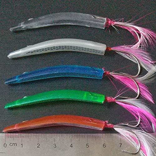 Buy 60mm bow angle 5 color set surf trolling blue fish sea bass Spanish  mackerel flatfish fishing lure from Japan - Buy authentic Plus exclusive  items from Japan