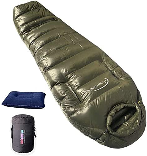 Buy Fengzel Outdoor Mommy type sleeping bag 210 * 80 (50) cm Down