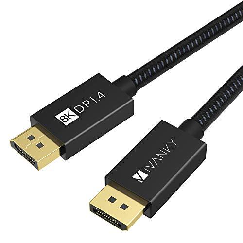 iVANKY 8K DisplayPort ケーブル （DP 1.4） ディスプレイポート