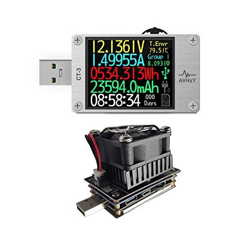 AVHzY CT-3 USB3.1テスター 電流電圧テスターチェッカー クイック 