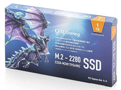 CFD sale PG4VNZ series 1TB (read up to 7% comma% 000MB / sec) M.2 2280  (NVMe) connection PCIe Gen4x4 built-in SSD CFD CSSD-M2M1TPG4VNZ