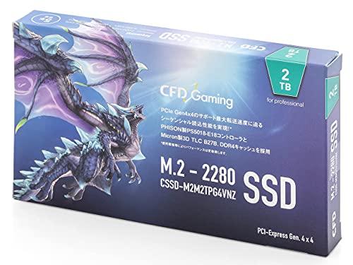 CFD sale PG4VNZ series 2TB (read up to 7% comma% 000MB / sec) M.2 2280  (NVMe) connection PCIe Gen4x4 built-in SSD CFD CSSD-M2M2TPG4VNZ