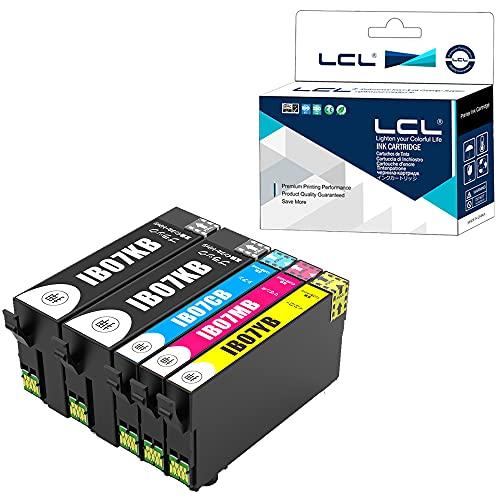 For LCL EPSON For Epson IB07 IB07CL4A IB07CL4B IB07KB IB07CB IB07MB IB07YB  Large-capacity pigment (5 pack 2 black cyan magenta yellow) Compatible ink 