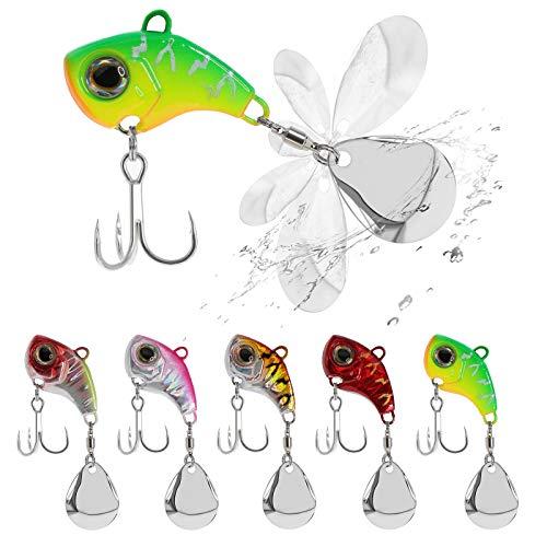 Buy Croch Metal Vibration Lure Set Metal Jig Jig Parapin Scrank Bait  Casting Sinker Spoon Spinner Bait Trout Lure A from Japan - Buy authentic  Plus exclusive items from Japan