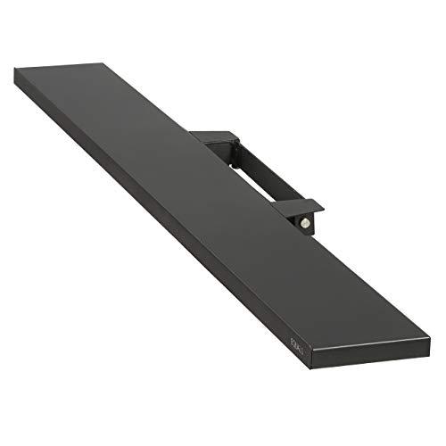 EQUALS Equals WALL Wall-mounted TV stand V4 / PRO compatible Soundbar shelf  L size Width 118cm Satin black