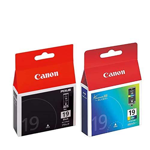 [Genuine] CANON Canon Ink Tank BCI-19 Set (BCI-19BK BCI-19CLR)