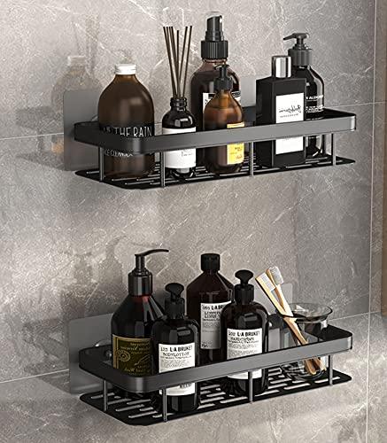 Bath Shelf Corner + No-Drill Kit