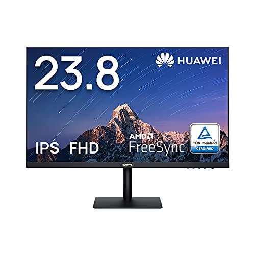 HUAWEI Full View Display 23.8 inch 3 Year Warranty 1080P 90% Screen  Occupancy Seamless Design Low Blue Light 75Hz FreeSync Compatible Black  [Japan 