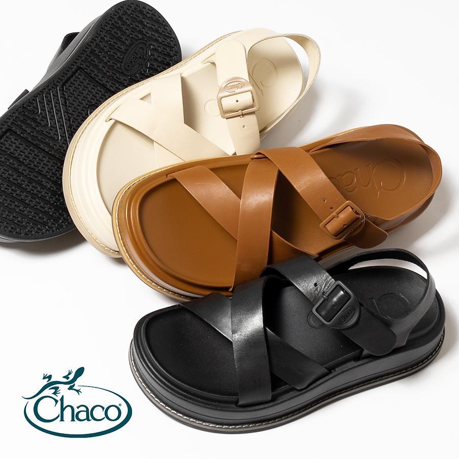 Chaco (Chaco) Ws TOWNS MIDFORM (Towns Midform) Sandals Strap Sandals Thick  Bottom Women's BLACK 5 (Approx. 22.0cm)