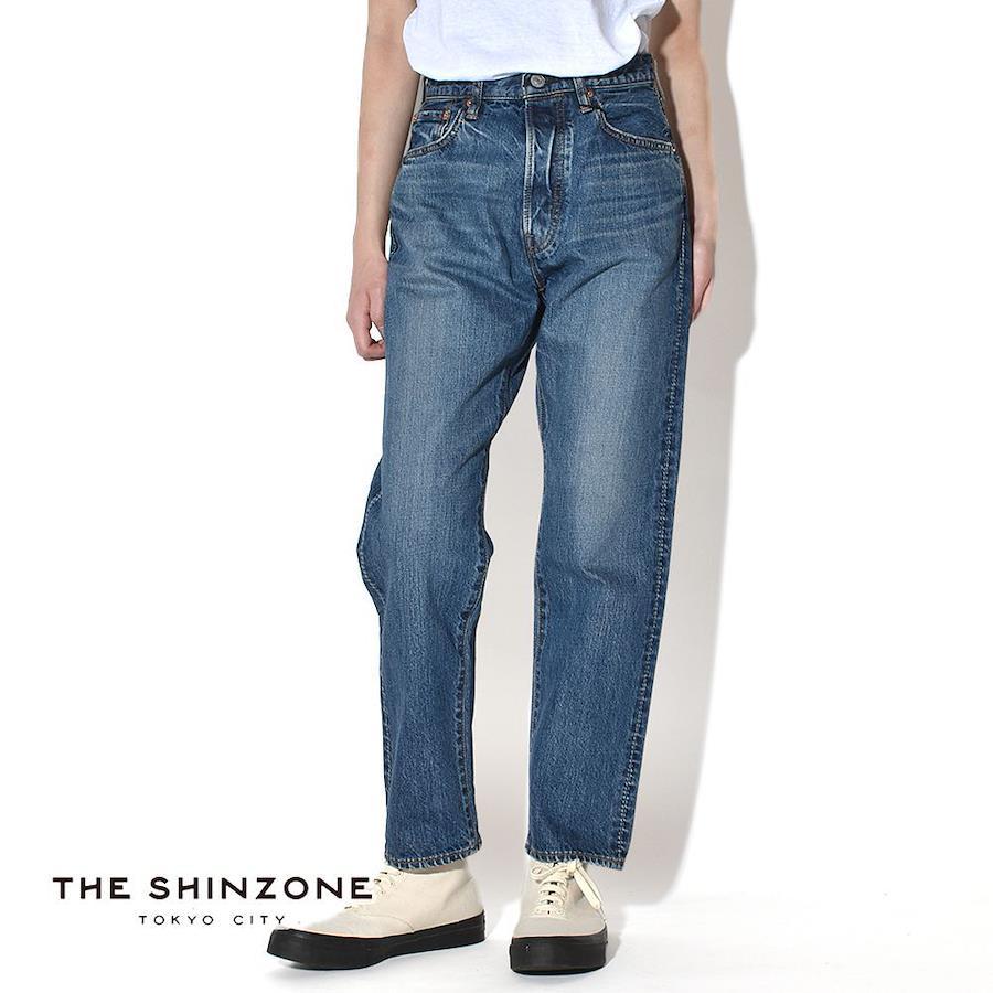 Buy Shinzone Shin zone general jeans GENERAL JEANS jeans denim pants tapered denim ladies INDIGO