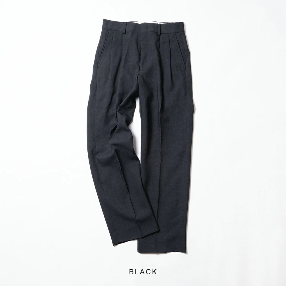 Shinzone / MELANGE CHRYSLER PANTS (melange Chrysler pants