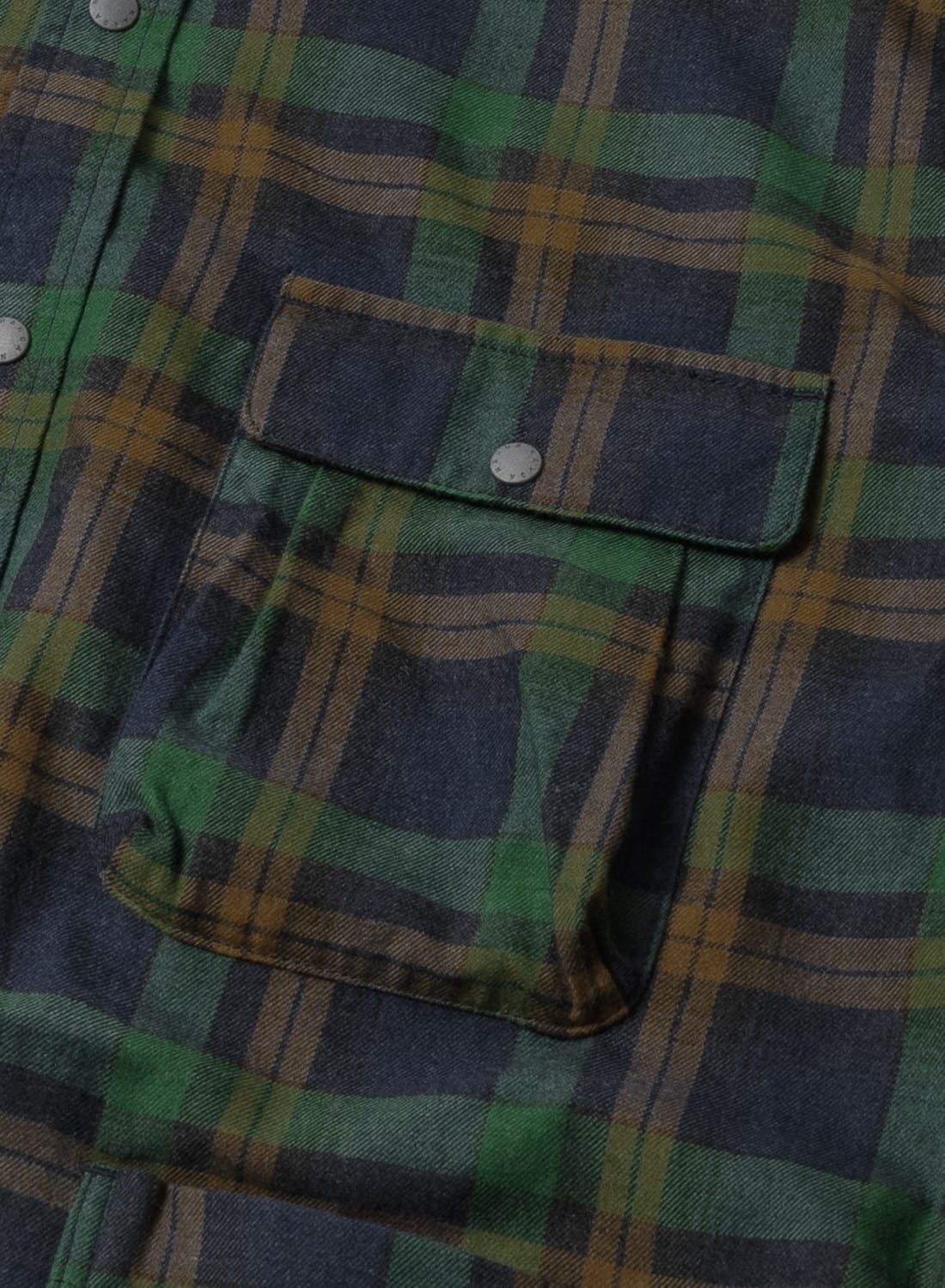 NANGA(ナンガ)FADE PLAID CAMP SHIRT(フェード プレイド キャンプ