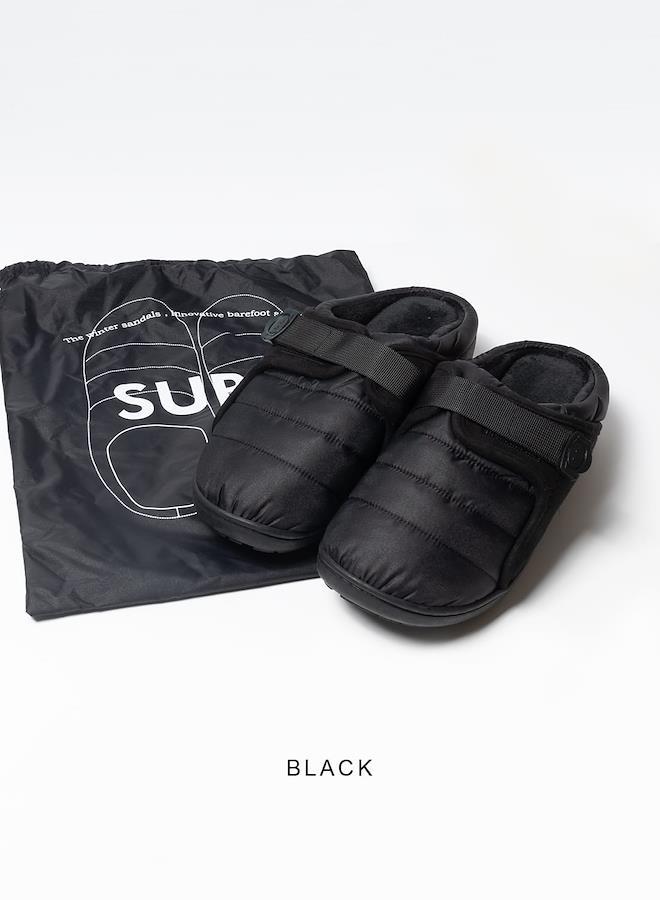 SUBU SUBU BELT Sandals Winter Sandals Winter Sandals Shoes Slippers Unisex  BLACK 4 (30-31.5cm)