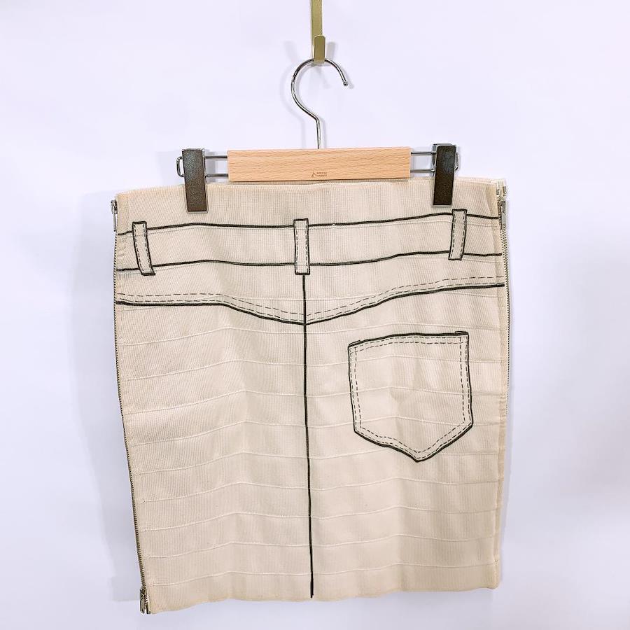 ４６５cm【06009】新古品 BAND OF OUTSIDERS スカート タグ付き - その他