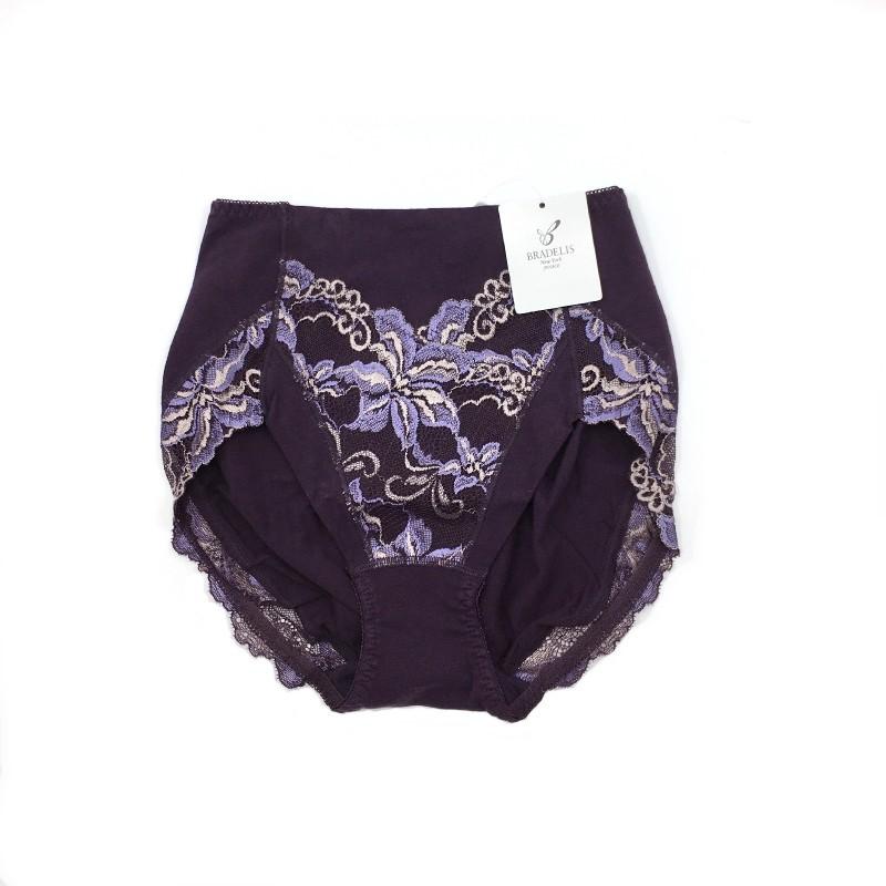 [03910] New and Used BRADELIS New York Shorts Purple M Size Lingerie Full  Back New and Used Underwear Inner Wear