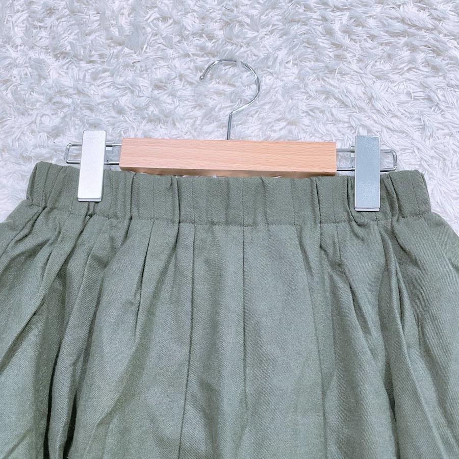 レトロガール（M）シンプル フレアミニスカート - スカート