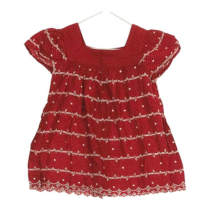 Yumi red clearance lace dress