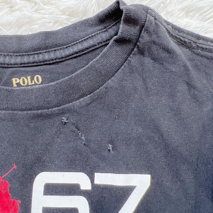 13968】 POLO RALPH LAUREN ポロ ラルフローレン 長袖シャツ Tシャツ ロンT 120cm相当 6 黒 ブラック キッズ -  日本の商品を世界中にお届け | ZenPlus