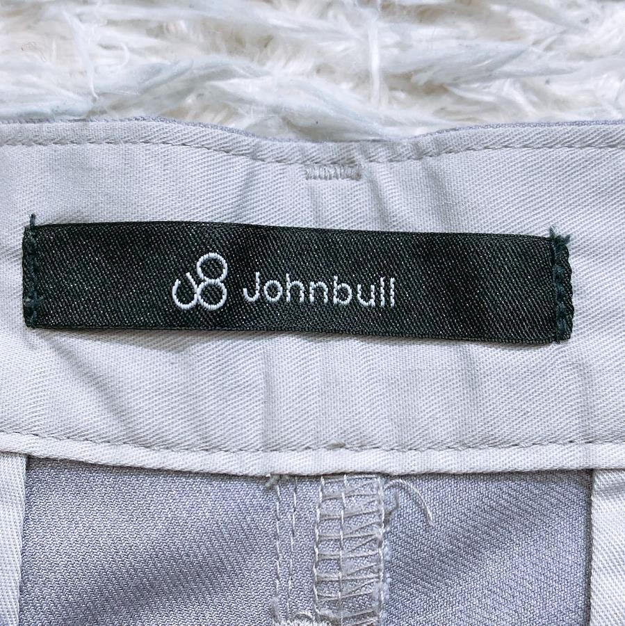 レディースL Johnbull パンツ 無地 オフィス シンプル コットン