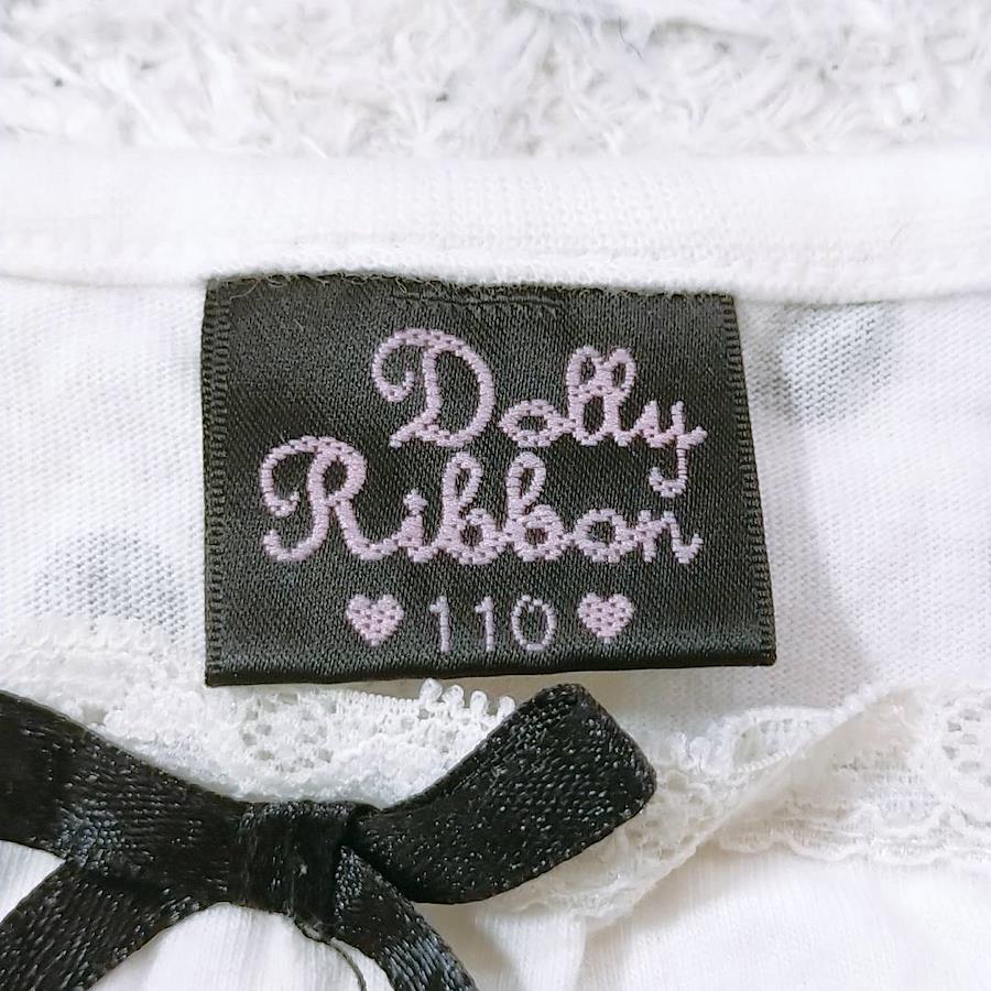 27687】 DollyRibbon ドーリーリボン 半袖Tシャツ カットソー サイズ