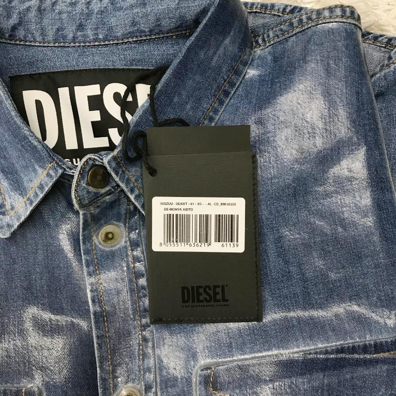 31946】新古品 DIESEL ディーゼル トップス サイズ XS インディゴ