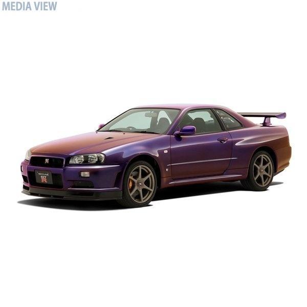 r34 skyline purple