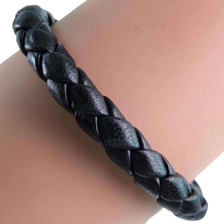 Buy [BOTTEGAVENETA] Bottega Veneta intrecciato calf black ladies bracelet  【second hand】 from Japan - Buy authentic Plus exclusive items from Japan
