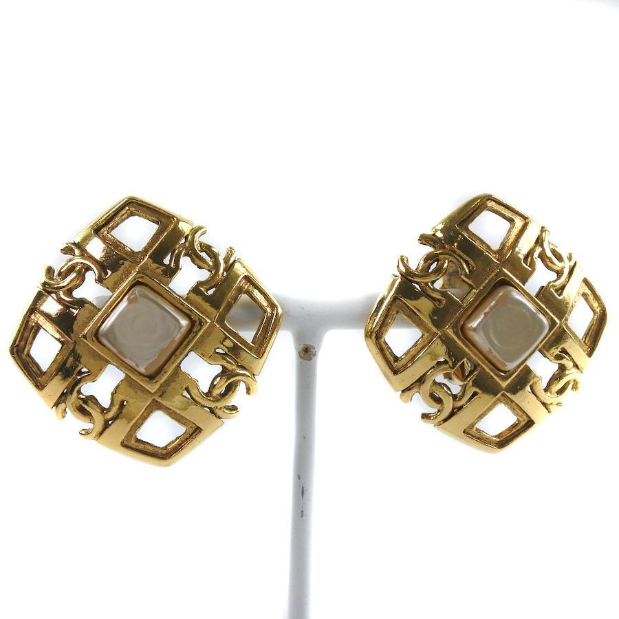 Buy [CHANEL] Chanel Coco Mark Vintage Gold Plated Gold 23 Women's Earrings  【second hand】 from Japan - Buy authentic Plus exclusive items from Japan