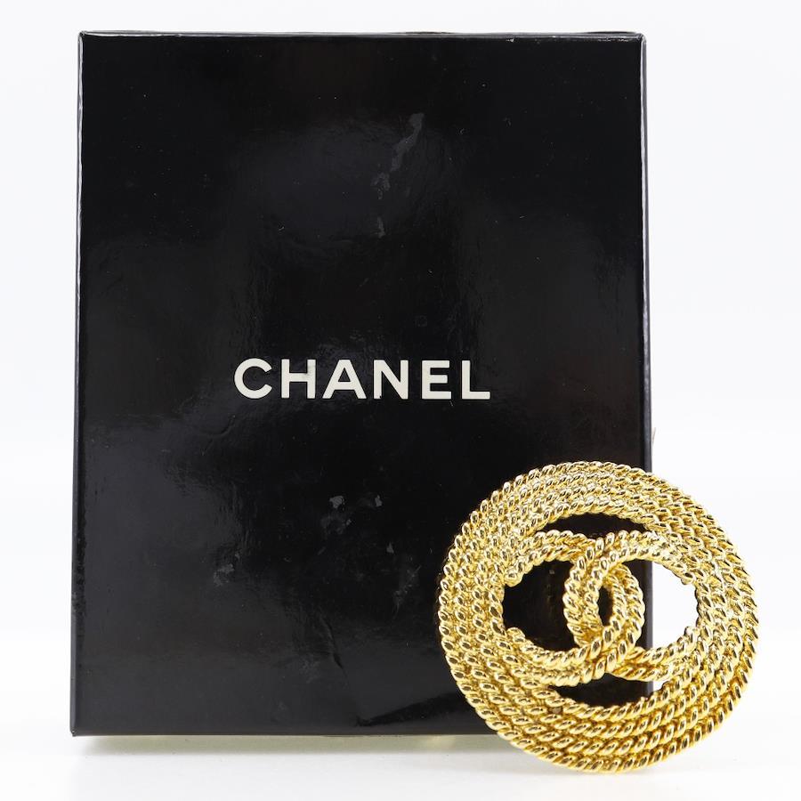 Buy [CHANEL] Chanel Coco Mark Chain Vintage Gold Plated 28 Ladies